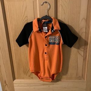 💫 Harley Davidson Baby Onesie, Short Sleeve - 18 months 🏍️